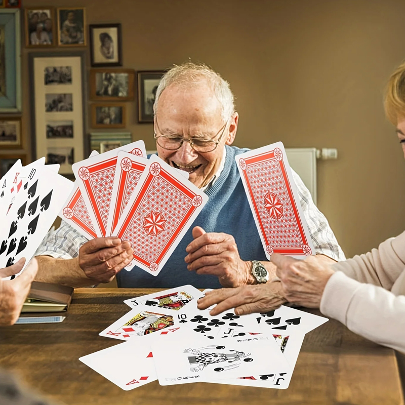 Oversized Playing Cards Jumbo  – Party Games Juego Bewertung und Preis