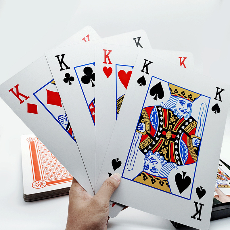 Oversized Playing Cards Jumbo  – Party Games Juego Bewertung und Preis