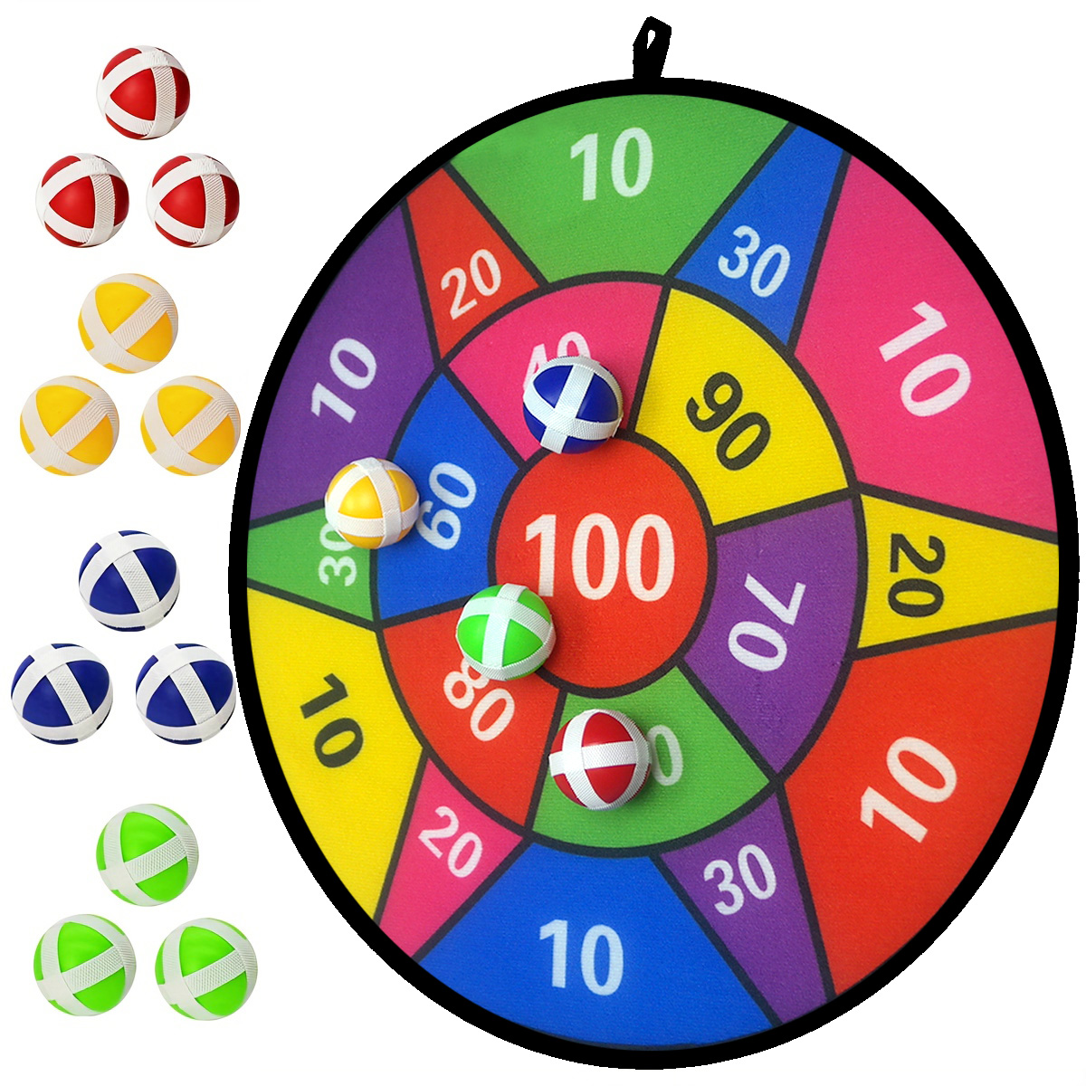12 Sticky Ball Dart Plate Set  – Party Games For 5 Year Olds Indoors Bewertung und Preis